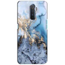 Мраморный чехол на Realme X2 Pro (VPrint) (Нежный мрамор)