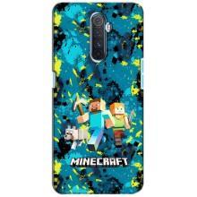 Чехлы для Realme X2 Pro (Персонажи Майн Крафт) – Майнкрафт