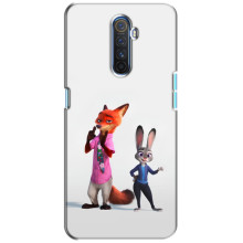 Силиконовый чехол с принтом Зоотрополіс для Realme X2 Pro – Джуди и Ник