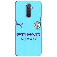 Силиконовые Чехлы принт Футбол на Realme X2 Pro – Man City