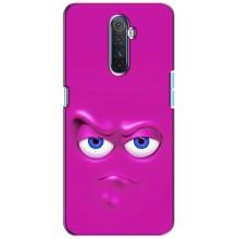 Силиконовые Чехлы (смешные стикеры) для Realme X2 Pro – Хитрая мордочка