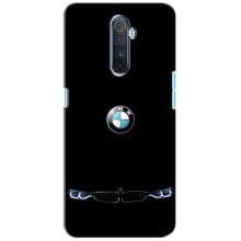 Силиконовый бампер с картинкой машины на Realme X2 Pro – Черный BMW