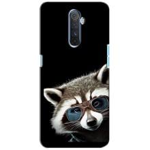 Силиконовый Чехол с Енотами на Realme X2 Pro – Стильный Енот