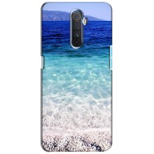 Силиконовый чехол с КАРТИНКАМИ лето для Realme X2 Pro (AlphaPrint) (Море)