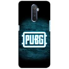 Чехол (TPU) с картинкой "Лого Пабг" на Реалми Х2 Про – Лого PUBG