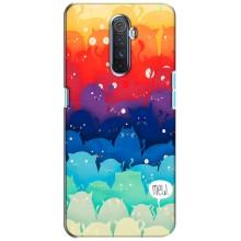 Силиконовый чехол с котиком для Realme X2 Pro – Mew