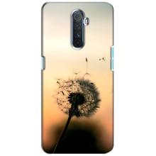 Силіконовий Чохол з кульбабками на Realme X2 Pro – Роздмухана кульбабка