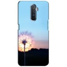 Силіконовий Чохол з кульбабками на Realme X2 Pro – Захід з кульбабкою