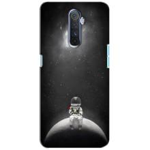 Силиконовый Чехол с принтом "Космонавты" на Realme X2 Pro – Космонавт романтик