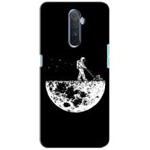 Силиконовый Чехол с принтом "Космонавты" на Realme X2 Pro – Космонавт
