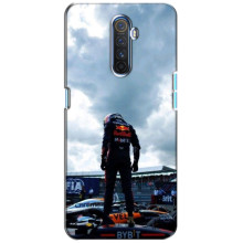 Чехол с прнтом Формула 1 на Realme X2 Pro – Гонщик 44