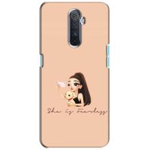 Силіконовый Чохол на Realme X2 Pro з картинкой Модных девушек (З собакою)