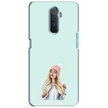 Силіконовый Чохол на Realme X2 Pro з картинкой Модных девушек (В шапці)