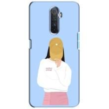 Силіконовый Чохол на Realme X2 Pro з картинкой Модных девушек (Жовта кепка)