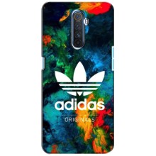 Чехлы Адидас для Realme X2 Pro (AlphaPrint) (Яркий Адидас)