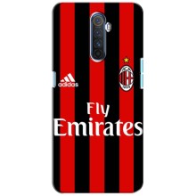 Чехлы для Realme X2 Pro (VPrint) - Футбольные клубы (Milan)