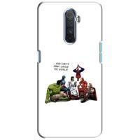 Чехлы для Realme X2 Pro (Для Христиан) (Иисус супергерой)