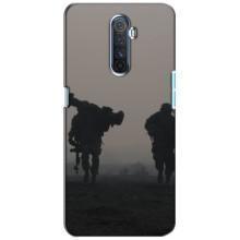 Чехлы на военную тематику для Realme X2 Pro (Бой солдат)