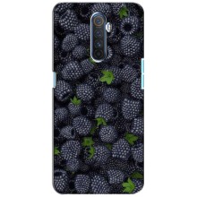 Чехлы с Фруктами для Realme X2 Pro (VPrint) (Ежевика)