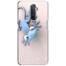 Чехлы с изображением разных животных для Realme X2 Pro (Геккон)