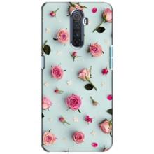 Чохли з принтом Троянд для Realme X2 Pro (Різні квіти)