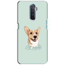 Чехлы с собаками для Realme X2 Pro (VPrint) (Корги)