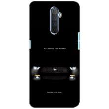 Чехлы с тематикой "Крутые машины" на Realme X2 Pro (Черный Land Rover)