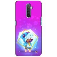 Чохол ЛЕОН (Бравл Старс) для Realme X2 Pro (Леон у костюмі Акули)