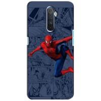 Силиконовый Чехол для Realme X2 Pro (Человек Паук)