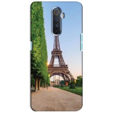 Чохол Ейфелева Вежа Realme X2 Pro - (AlphaPrint) (Дорога до Парижу)