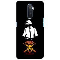Силиконовый чехол с картинкой "Герой Pubg" на Realme X2 Pro (Пабг)