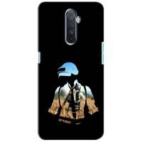 Силиконовый чехол с картинкой "Герой Pubg" на Realme X2 Pro (Пубг мен)