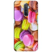 Чохол з зображенням смачної їжі для Realme X2 Pro (Макаруни)