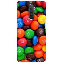 Чохол з зображенням смачної їжі для Realme X2 Pro (Різнокольорові M&M'S)