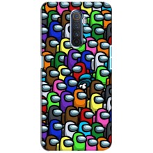 Чехол Амонг Ас для Realme X2 Pro (AlphaPrint) (Убит)