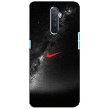 Чехол для Realme X2 Pro - с принтом Найк (AlphaPrint) (Найк красный)