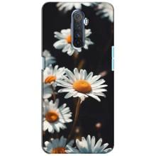 Чохол з ромашками на Realme X2 Pro (Білі ромашки)