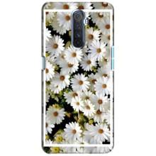 Чохол з ромашками на Realme X2 Pro (Рамка в ромашках)