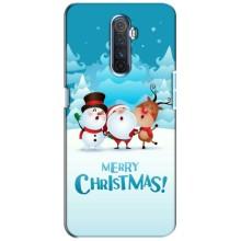 Чохол Санта Клаус для Realme X2 Pro (Merry Christmas)