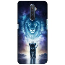 Чехол со Львом для Realme X2 Pro (VPrint) (Маленький лев)