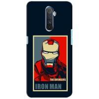 Чехол Супергерой Железный человек на Realme X2 Pro (Art Iron man)