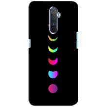 Чохол (ТПУ) з планетами на Realme X2 Pro (Повнолуння)