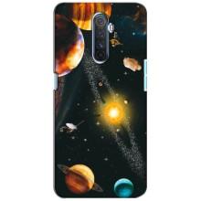 Чохол (ТПУ) з планетами на Realme X2 Pro (Вид з космосу)
