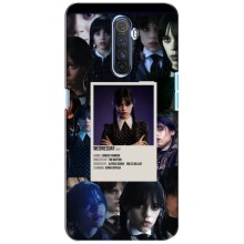 Чехлы Венсдей на Realme X2 Pro Уэнсдей (AlphaPrint) (коллаж Уэнздей)
