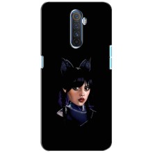 Чехлы Венсдей на Realme X2 Pro Уэнсдей (AlphaPrint) (серьезная Уэнздей)