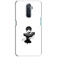 Чехлы Венсдей на Realme X2 Pro Уэнсдей (AlphaPrint) (танец Уэнздей)