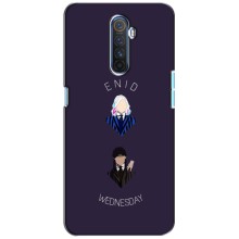 Чехлы Венсдей на Realme X2 Pro Уэнсдей (AlphaPrint) (Уэнздей и подруга)