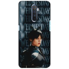 Чехлы Венсдей на Realme X2 Pro Уэнсдей (AlphaPrint) (Уэнздей кошка)