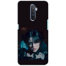 Чехлы Венсдей на Realme X2 Pro Уэнсдей (AlphaPrint) (взгляд Уэнздей)