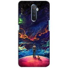 Космические Чехлы для Реалми Х2 Про (VPrint) (Галактический вид)